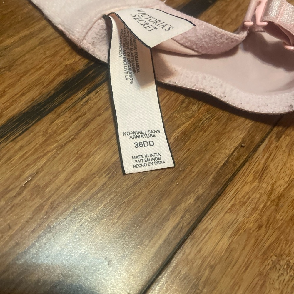 Victoria's Secret Bra Pink - Size 36DD Lightly Padded  Pink & Blue Mutli-way Lot - Picture 11 of 14